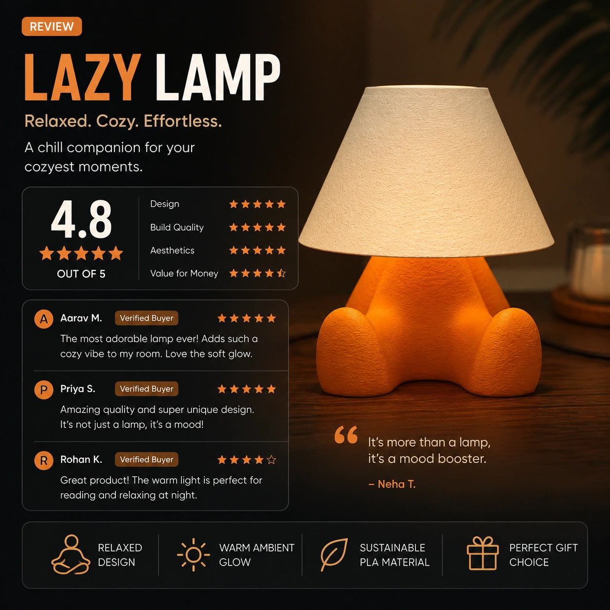 Fidgy™ MoodBud - Lazy