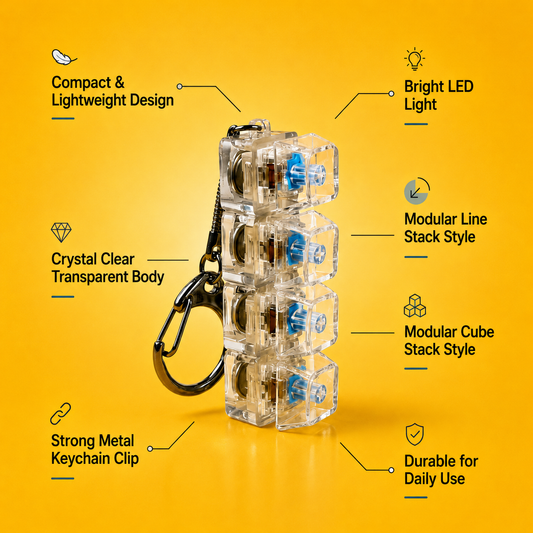 Fidgy™ Pocket Mechanical Keyboard