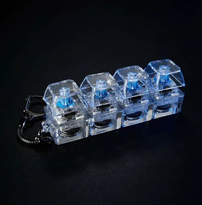Stress Relief Keyboard Fidget Keychain
